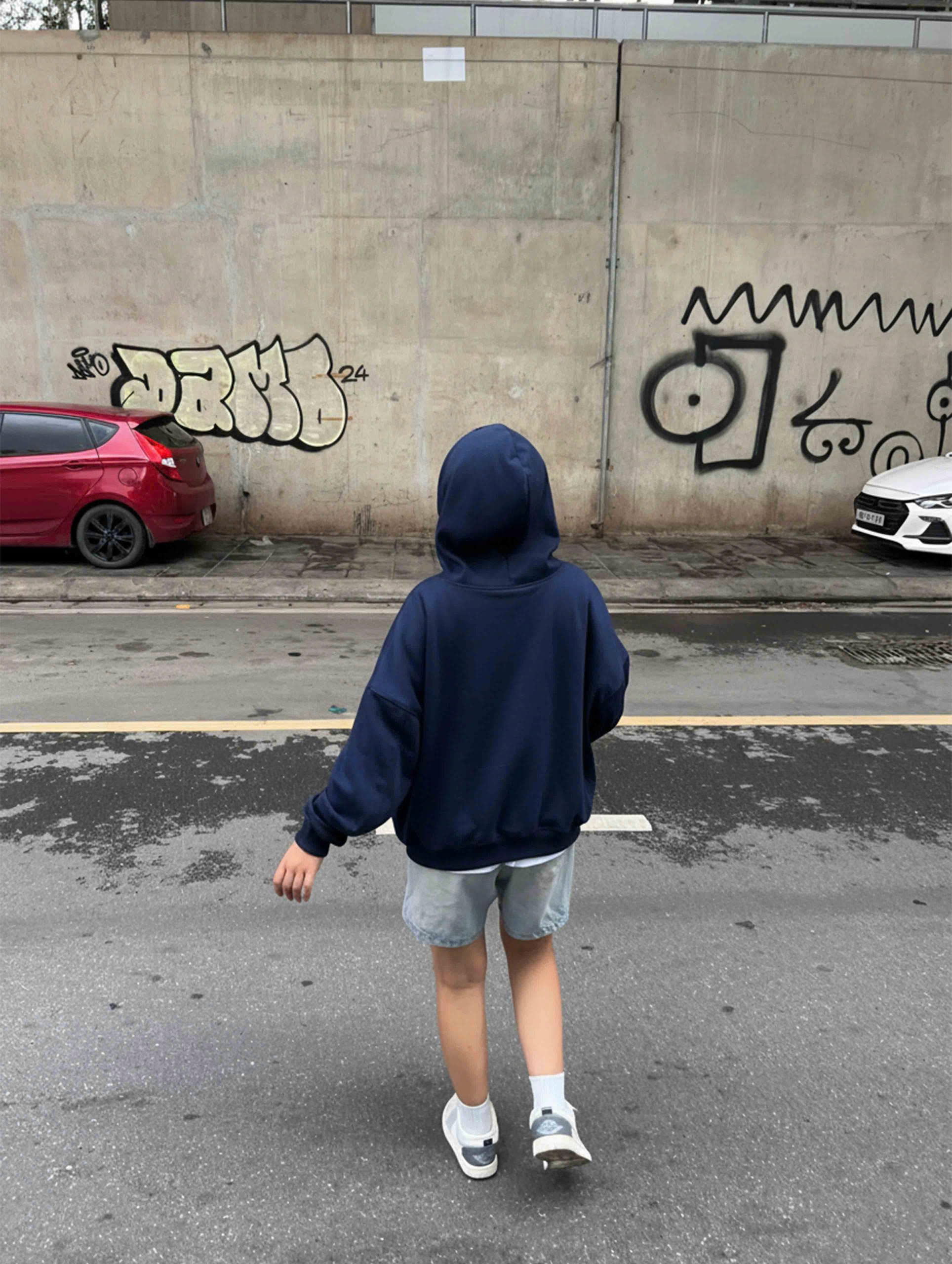 Áo hoodie zip unisex form boxy HXT02 Miucho chất vải nỉ 2 da dày dặn thoáng mát khóa kéo_thumbnail_3