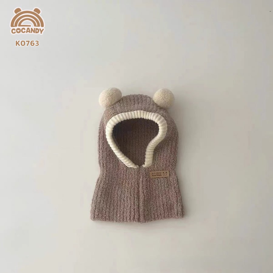 Mũ liền khăn nhập NÂU NHẠT phối BE_thumbnail_0