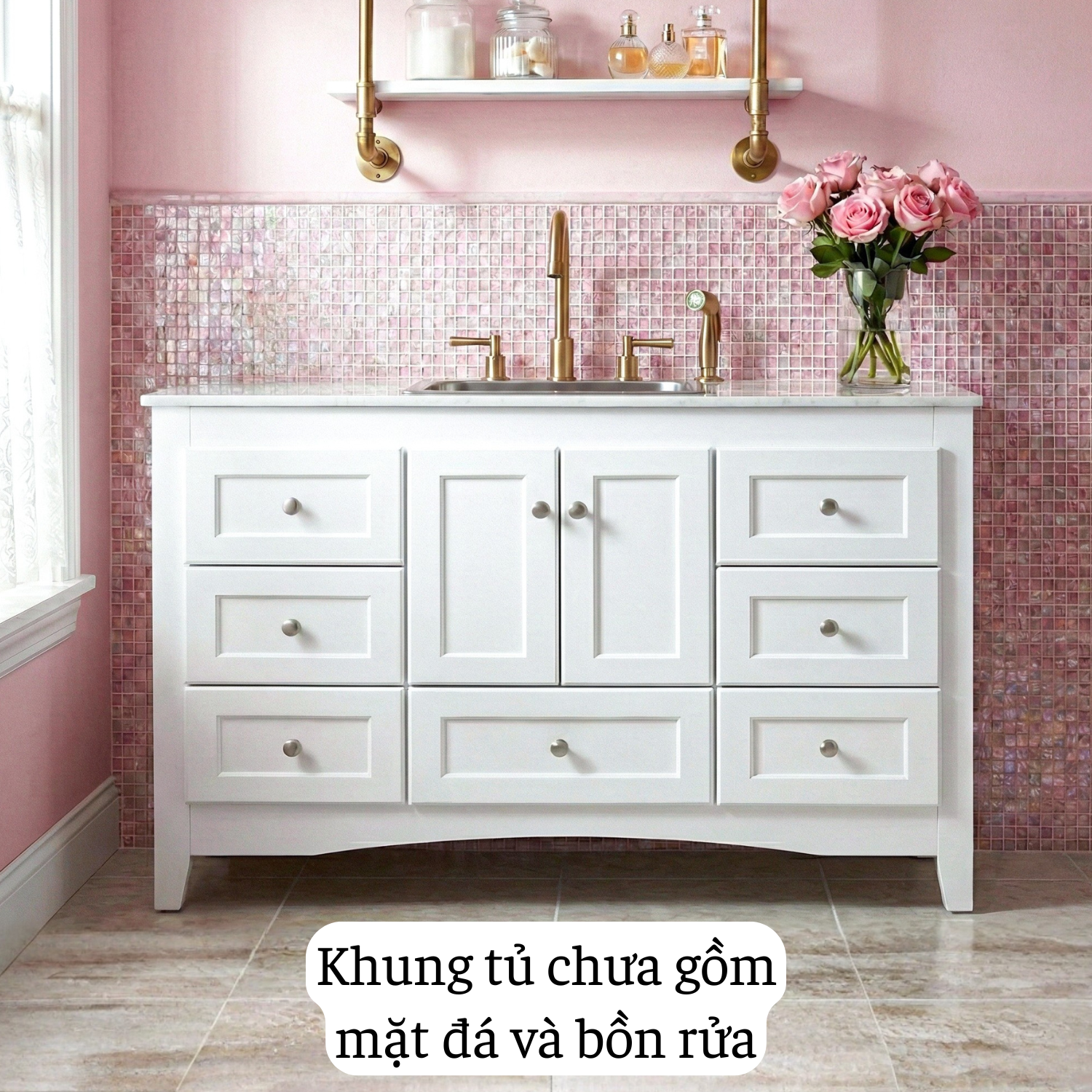 Khung tủ 48 inch Abbey (120cm)