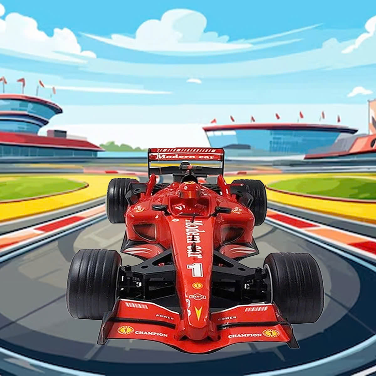 Xe Đua F1 Điều Khiển 1:12 (Đỏ)_thumbnail_7