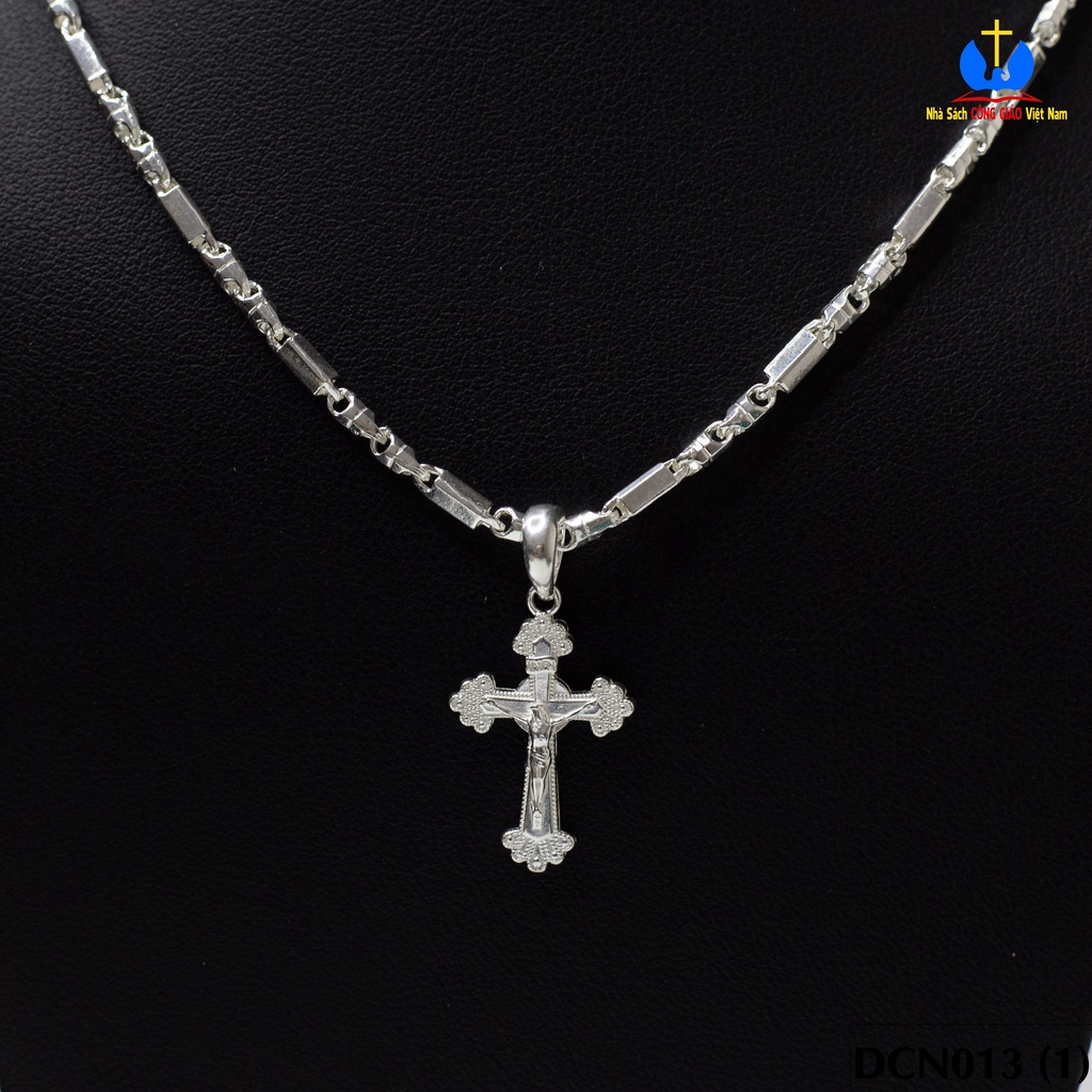 Dây chuyền bạc ta thánh giá mẫu nam DCN013-TG5 - Quà tặng Công Giáo, sinh nhật, lễ quan thầy_thumbnail_2