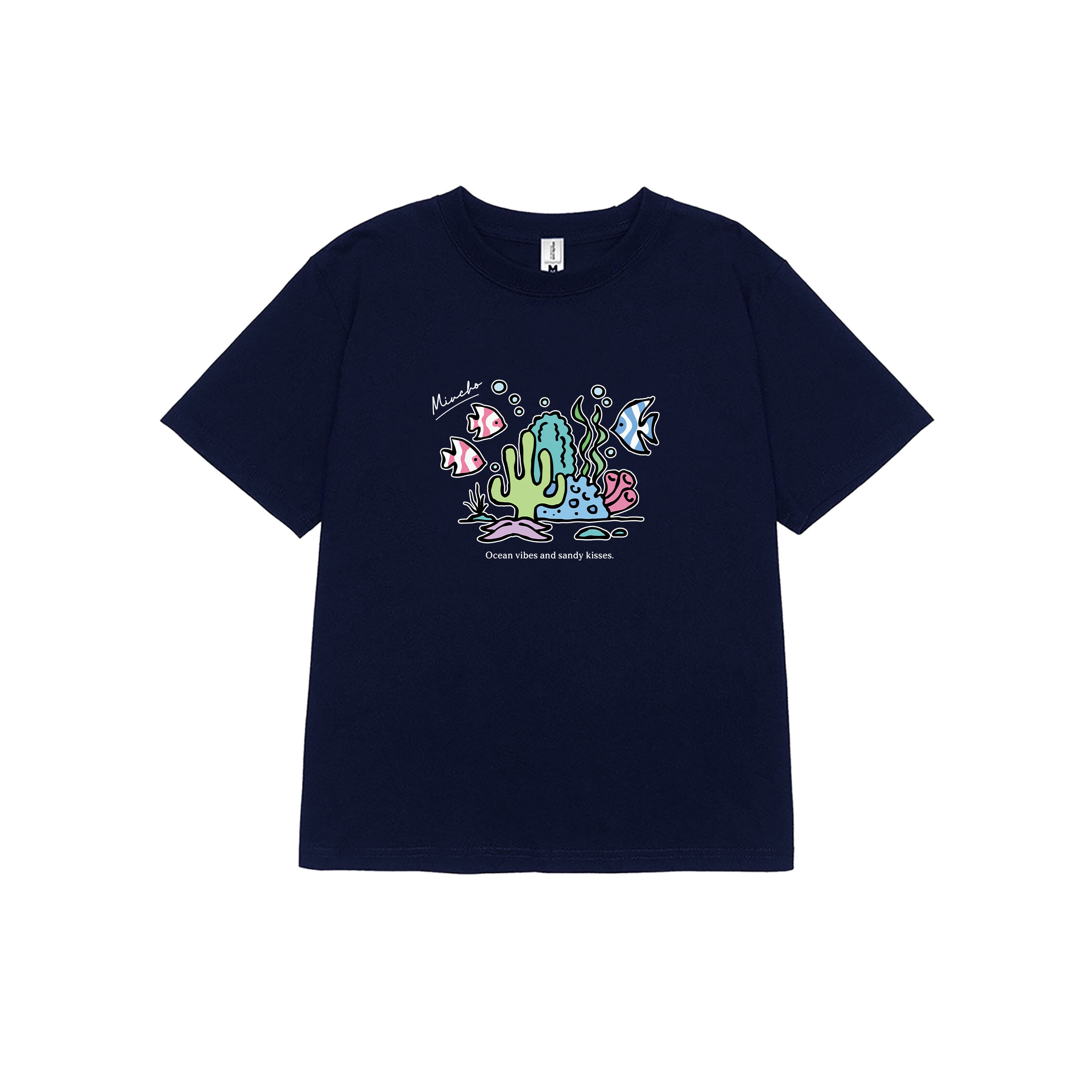 Áo thun baby tee form ôm xinh xắn mùa hè ABD1023 Miucho tay ngắn Cổ tròn hotrend in mix_thumbnail_17