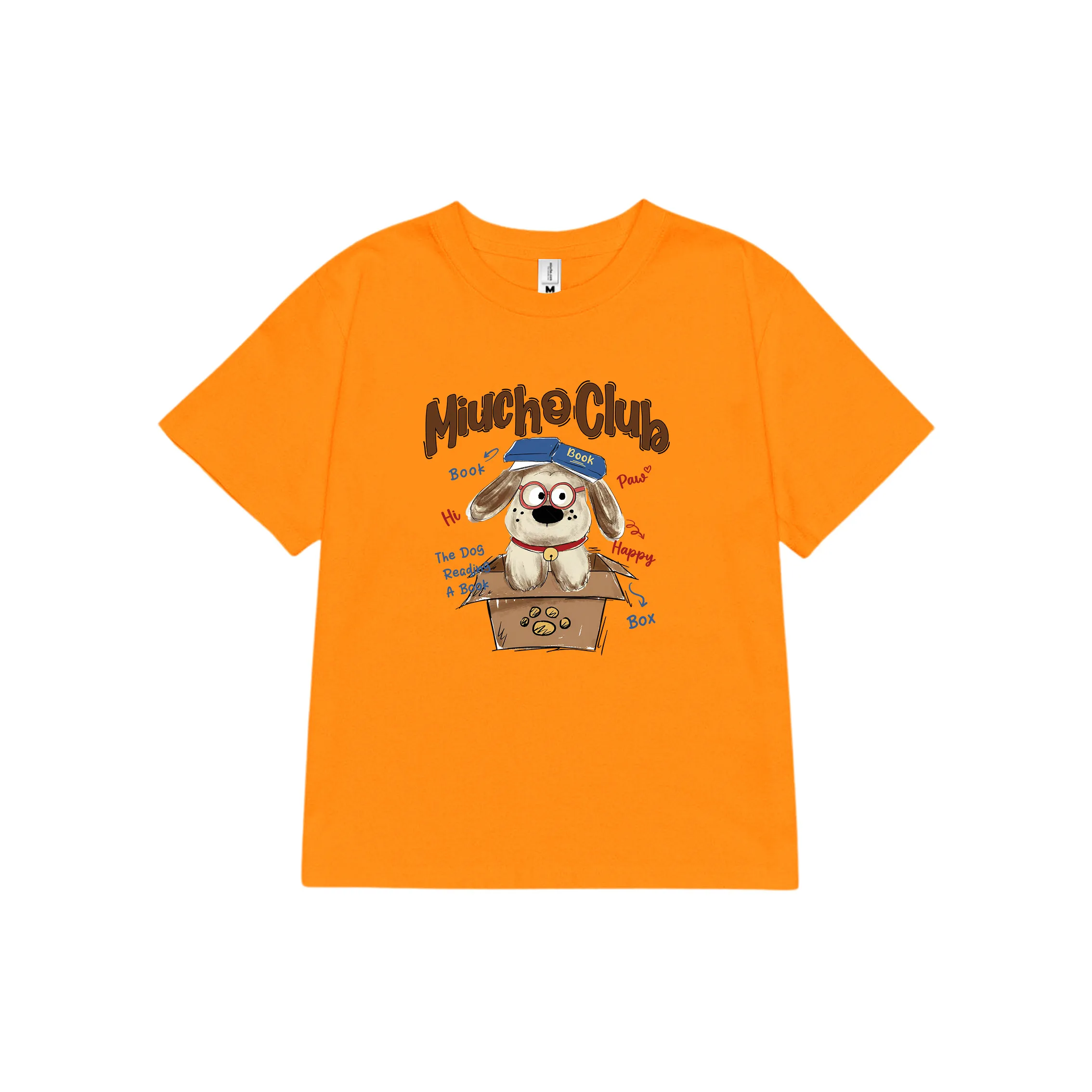 Áo baby tee nữ cute puppy nhiều màu 2619 Miucho vải cotton 2c thoáng mát co giãn in mix_thumbnail_15