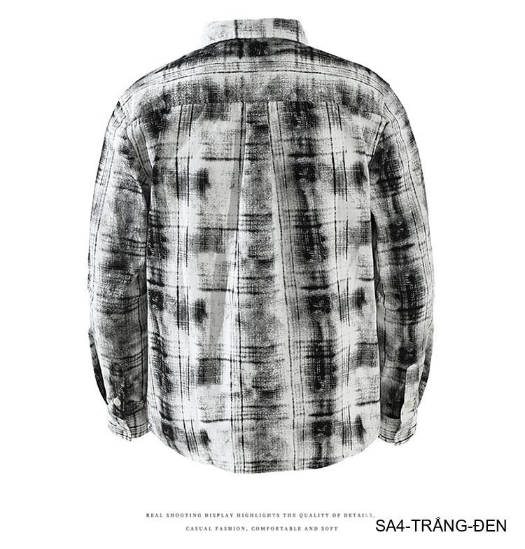 SA4 - Áo sơ mi nam dài tay phong cách Nhật, họa tiết , chất cotton mềm mại, dáng rộng thoải mái_thumbnail_9