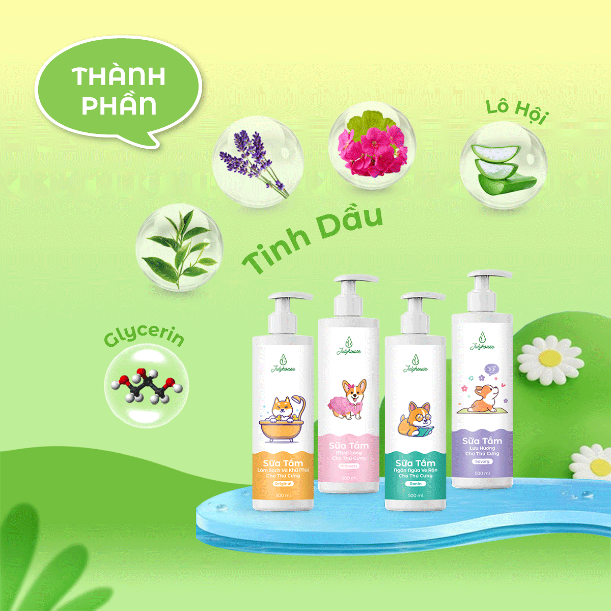 Sữa Tắm Giảm Nguy Cơ Ve Rận Cho Thú Cưng Ronin Julyhouse_thumbnail_3