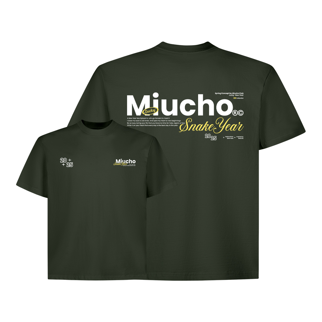 Áo phông tết form boxy local brand cổ tròn chất vải cotton 2c 250gsm 1821 Miucho Club in typography_thumbnail_13