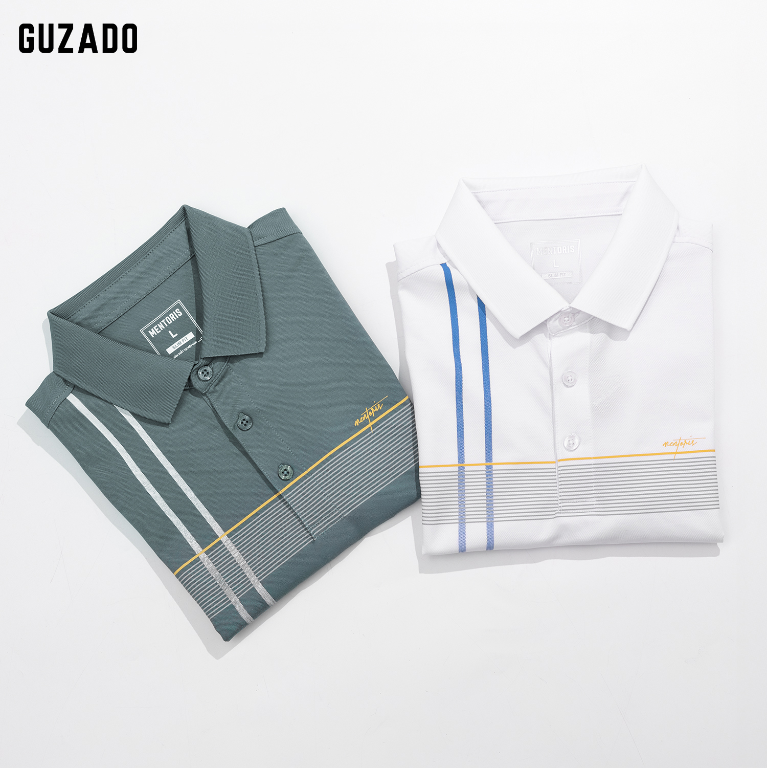 Áo Polo Nam Vải Cotton Form Slim Fit Thương Hiệu GUZADO MPL2512S_thumbnail_10