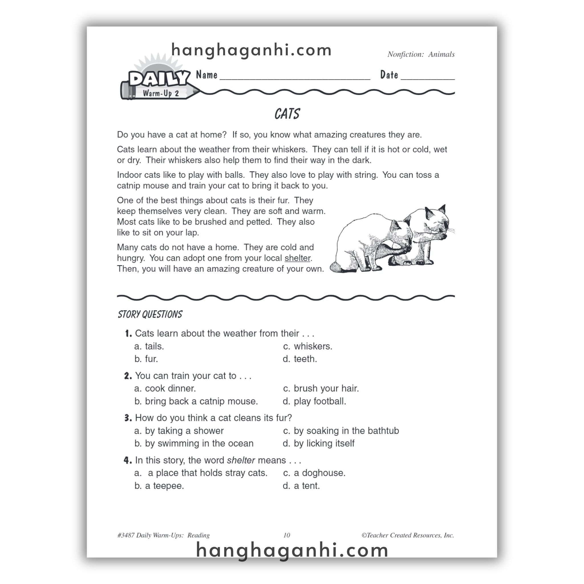 Sách Daily Warm Ups Reading Grade 1_thumbnail_1