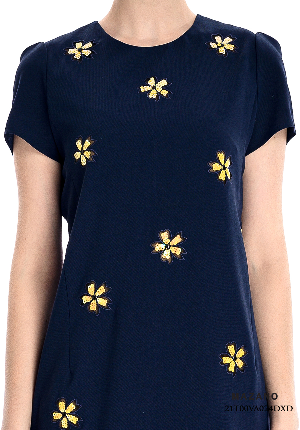 Đầm xanh than thêu hoa cách điệu_thumbnail_4