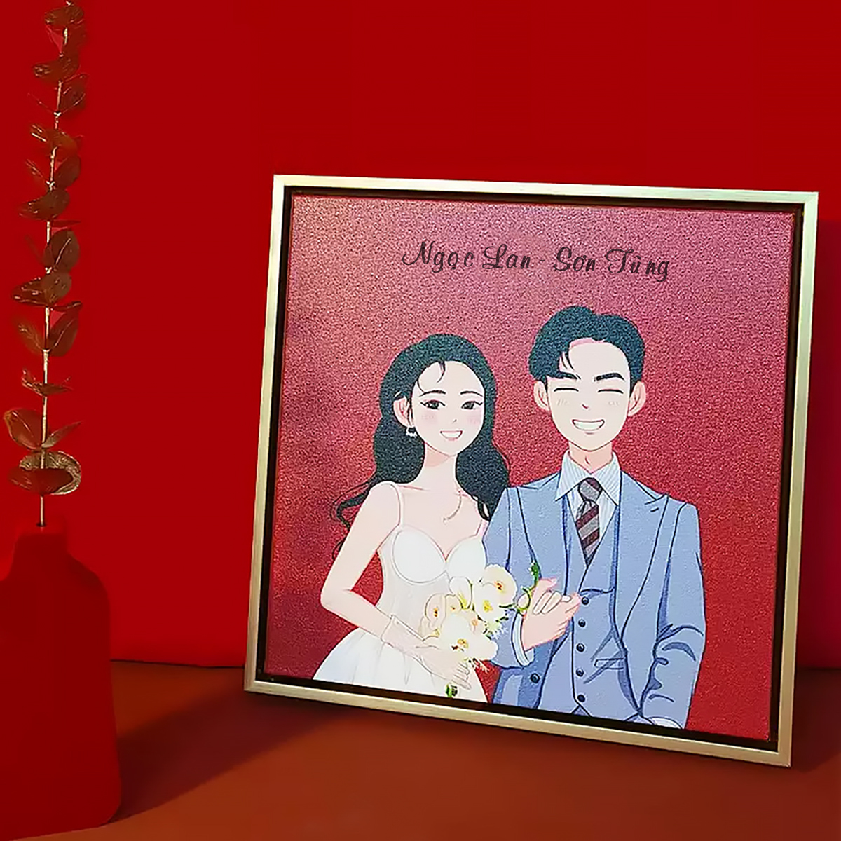 Tranh Vẽ Chibi Chuyển Thể Từ Ảnh Thật - Tranh Vẽ Theo Yêu Cầu, Lưu Giữ Kỷ Niệm Đẹp, Ý Nghĩa_thumbnail_5