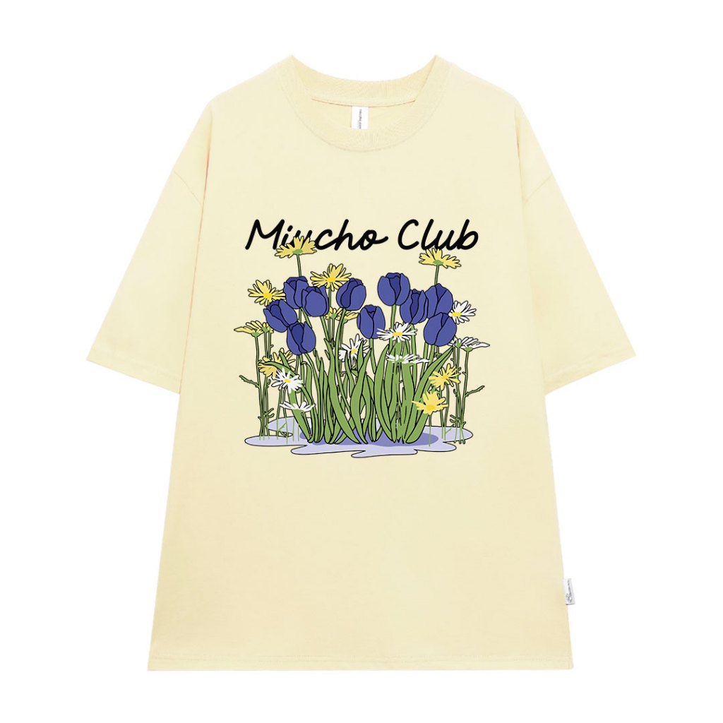 Áo thun local brand form rộng nam nữ vải cotton ATD1155 Miucho tay ngắn cổ tròn in mix_thumbnail_12