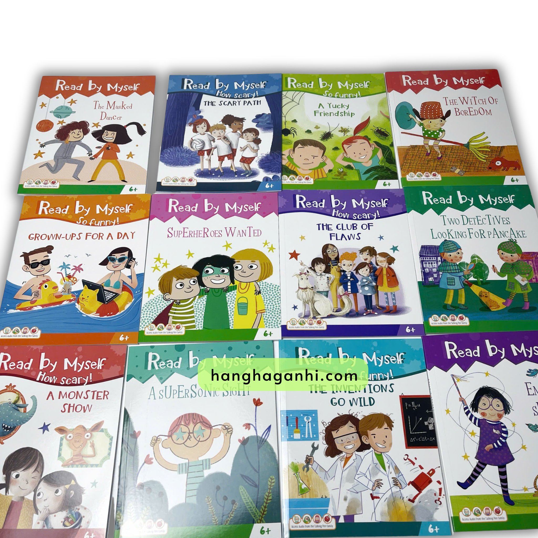 Bộ 12 cuốn sách nhập Read by Myself, sách nhập khẩu nguyên seal kèm hộp, tặng audio_thumbnail_1