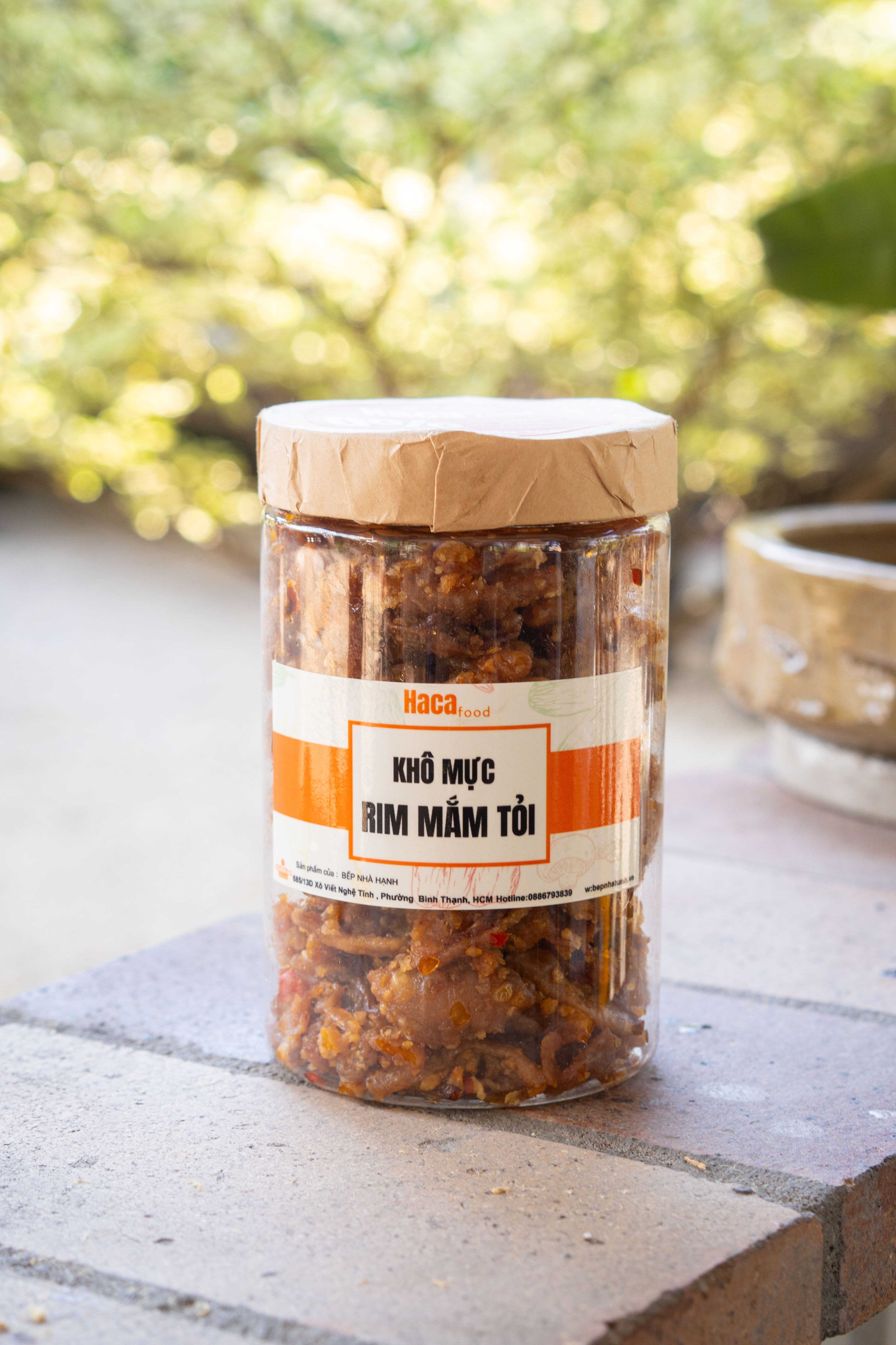 KHÔ MỰC RIM MẮM TỎI HỦ 400GR