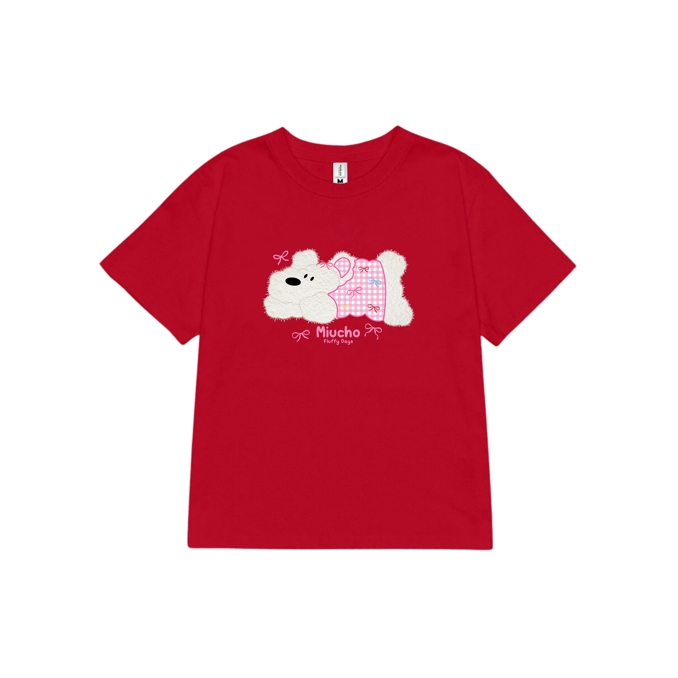 Áo baby tee nữ dễ thương in mix 2519 Miucho vải cotton co giãn thoáng mát cổ tròn tay ngắn_thumbnail_9