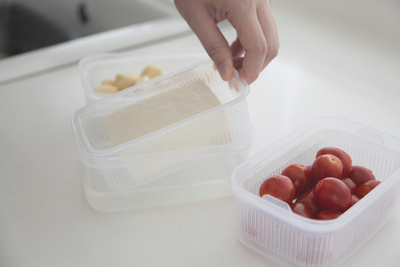 Hộp nhựa đựng thực phẩm 2 lớp 600ml Nakaya J000068_thumbnail_2