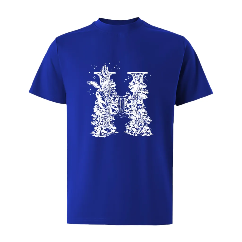 Áo phông nam form rộng Miucho Iconic vải cotton co giãn thoáng mát trẻ trung chữ cái H in kiểu 2753_thumbnail_14