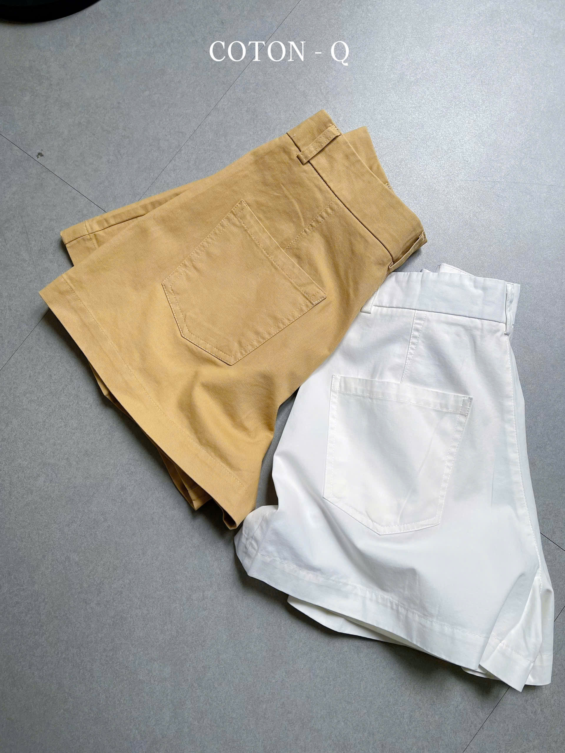 Quần đùi nữ Coton Q 2M ( TRẮNG )_thumbnail_13