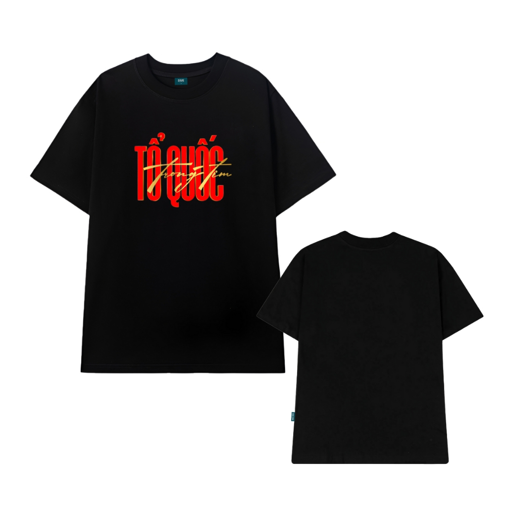 Áo thun Việt Nam Tổ quốc trong tim dáng oversize nam nữ local brand We Tee - WU1108