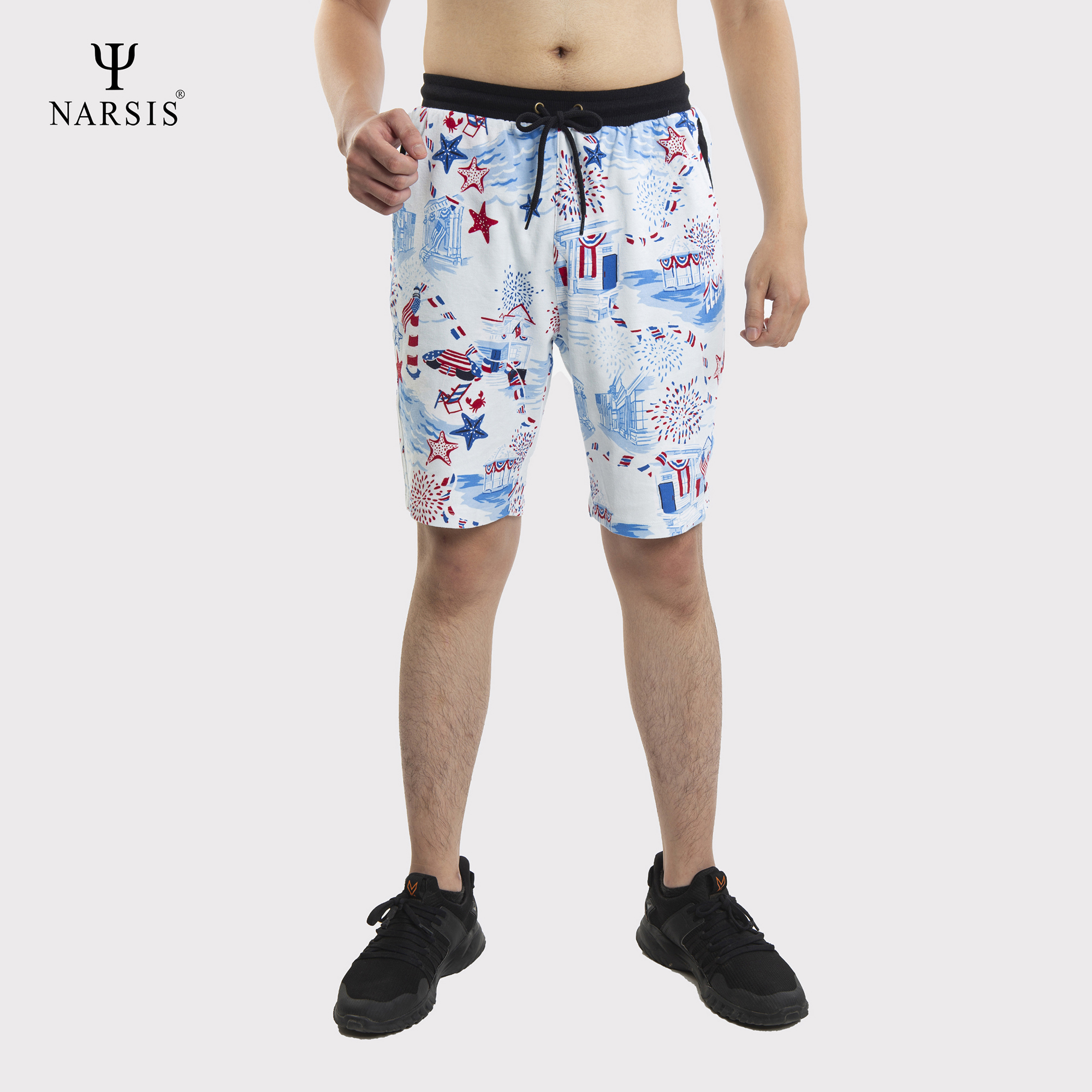 QUẦN SHORT NAM S0008 NARSIS CHẤT LIỆU THOÁNG MÁT, DỄ CHỊU, THOẢI MÁI CẢ NGÀY, DỄ VẬN ĐỘNG