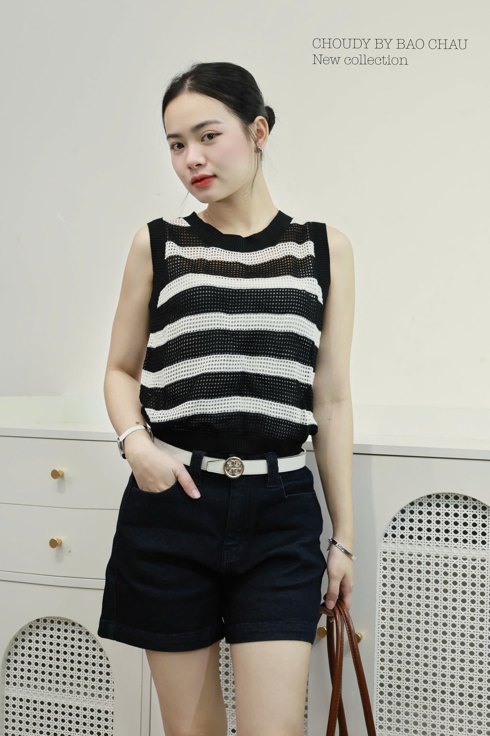 SALE U413 ÁO DỆT KIM 6 MÀU