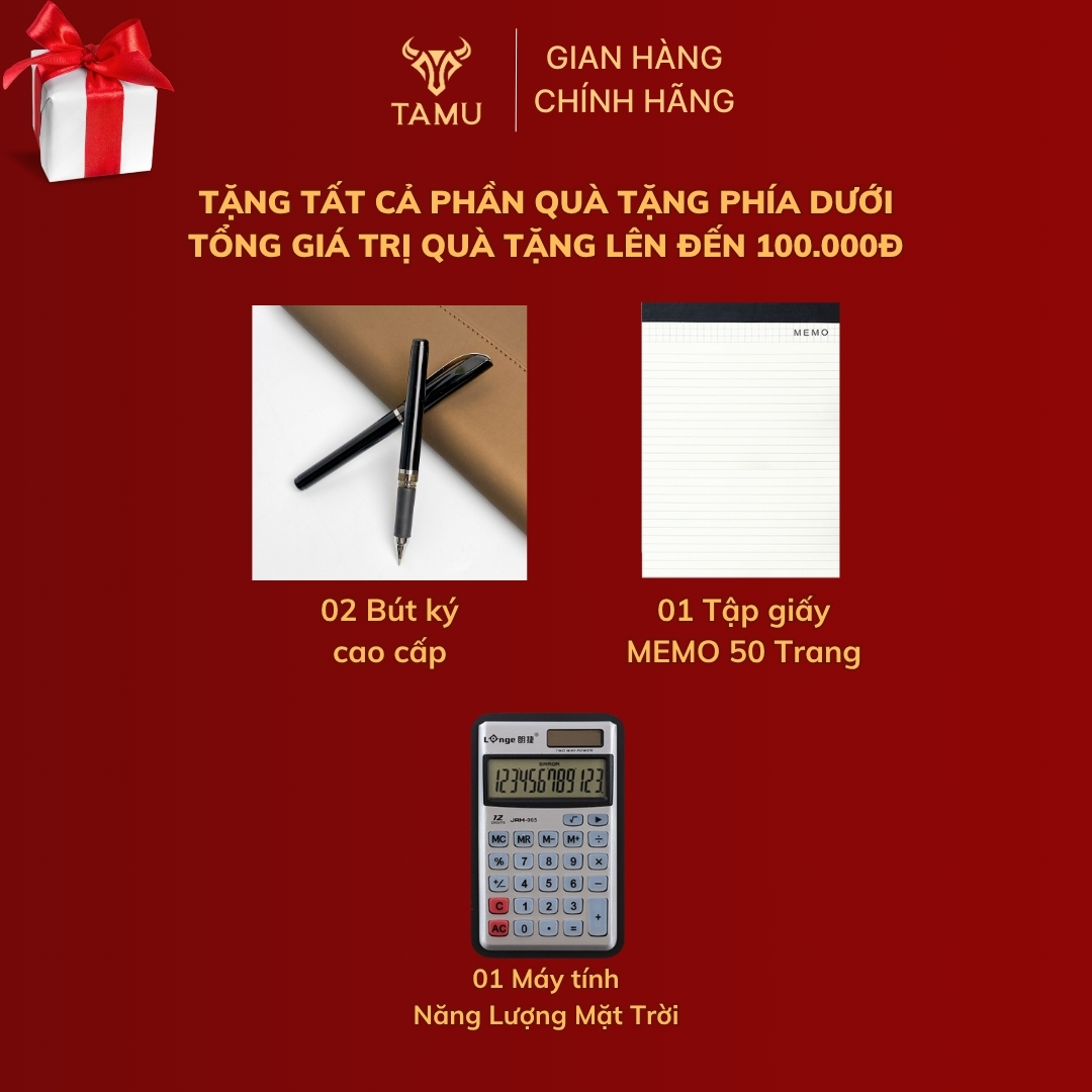 Sổ Tay Doanh Nhân TAMU Tặng Kèm Bút Kí và Giấy Chống Mỏi Mắt Đựng Laptop 14inch_thumbnail_15