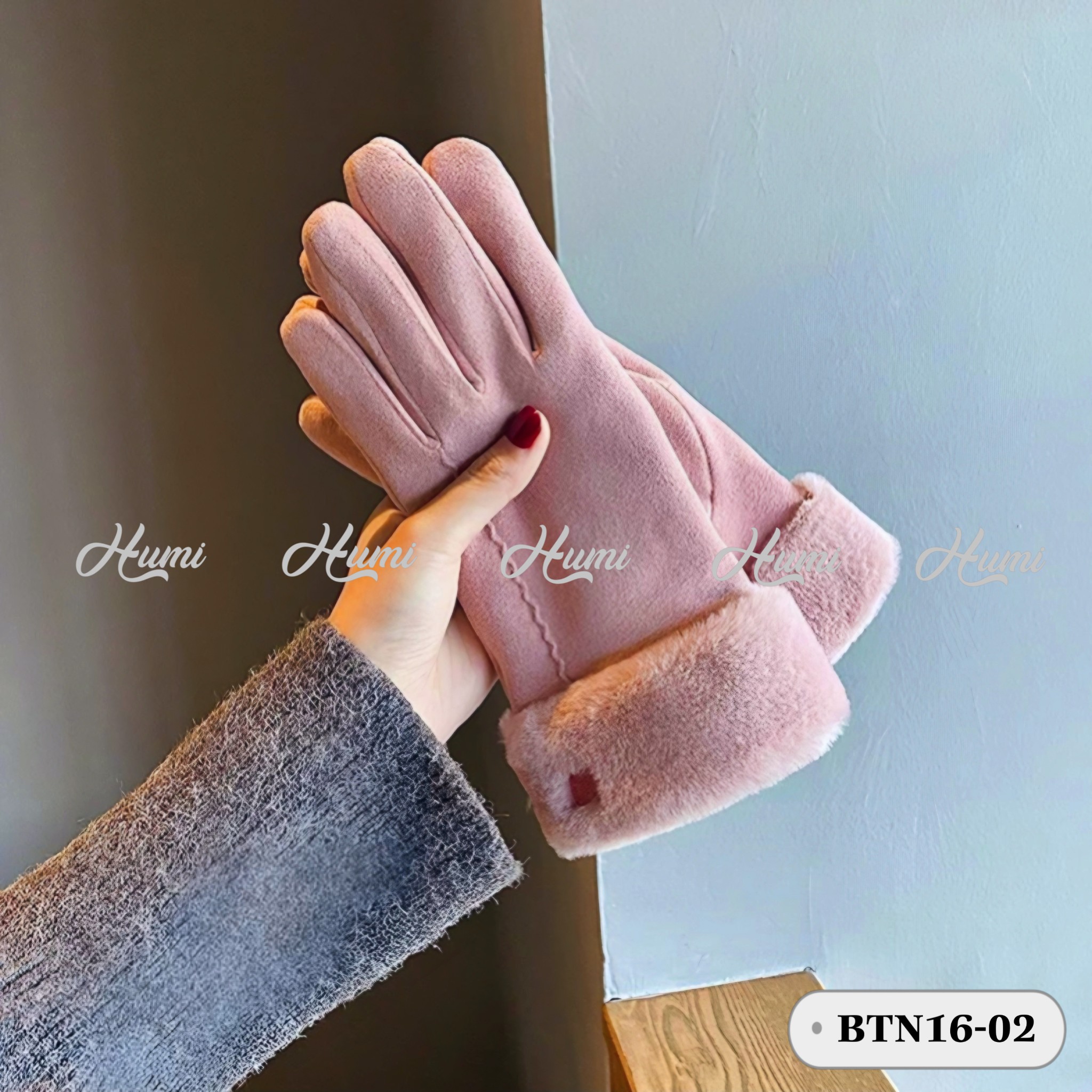 BAO TAY DẠ CHO NỮ (BTN16-02 Hồng)