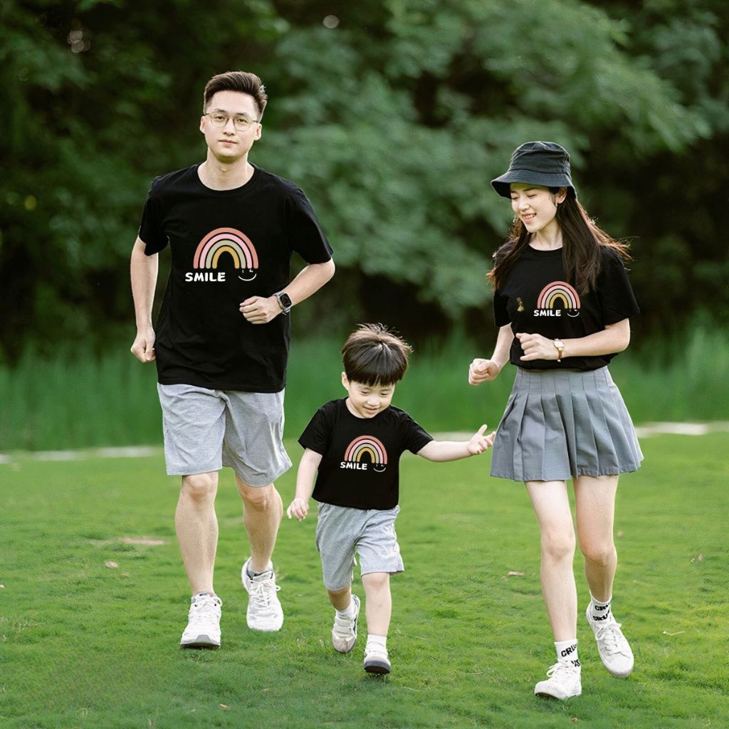 [Form rộng] Áo thun gia đình 3-4-5 người in hình dễ thương - LOZA G0151_thumbnail_4