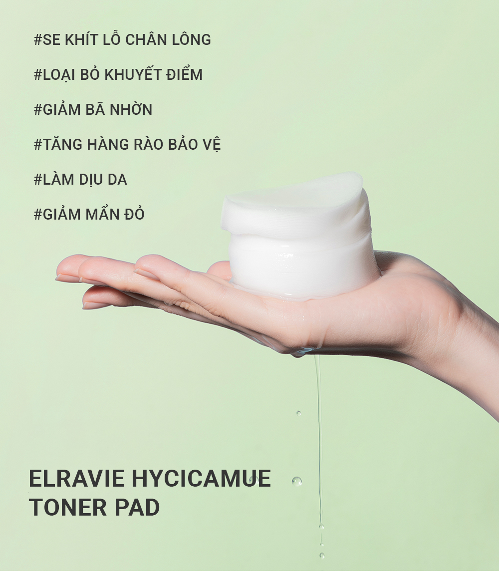 Toner Pad làm dịu da Elravie HyCicaMue 80 miếng_thumbnail_4
