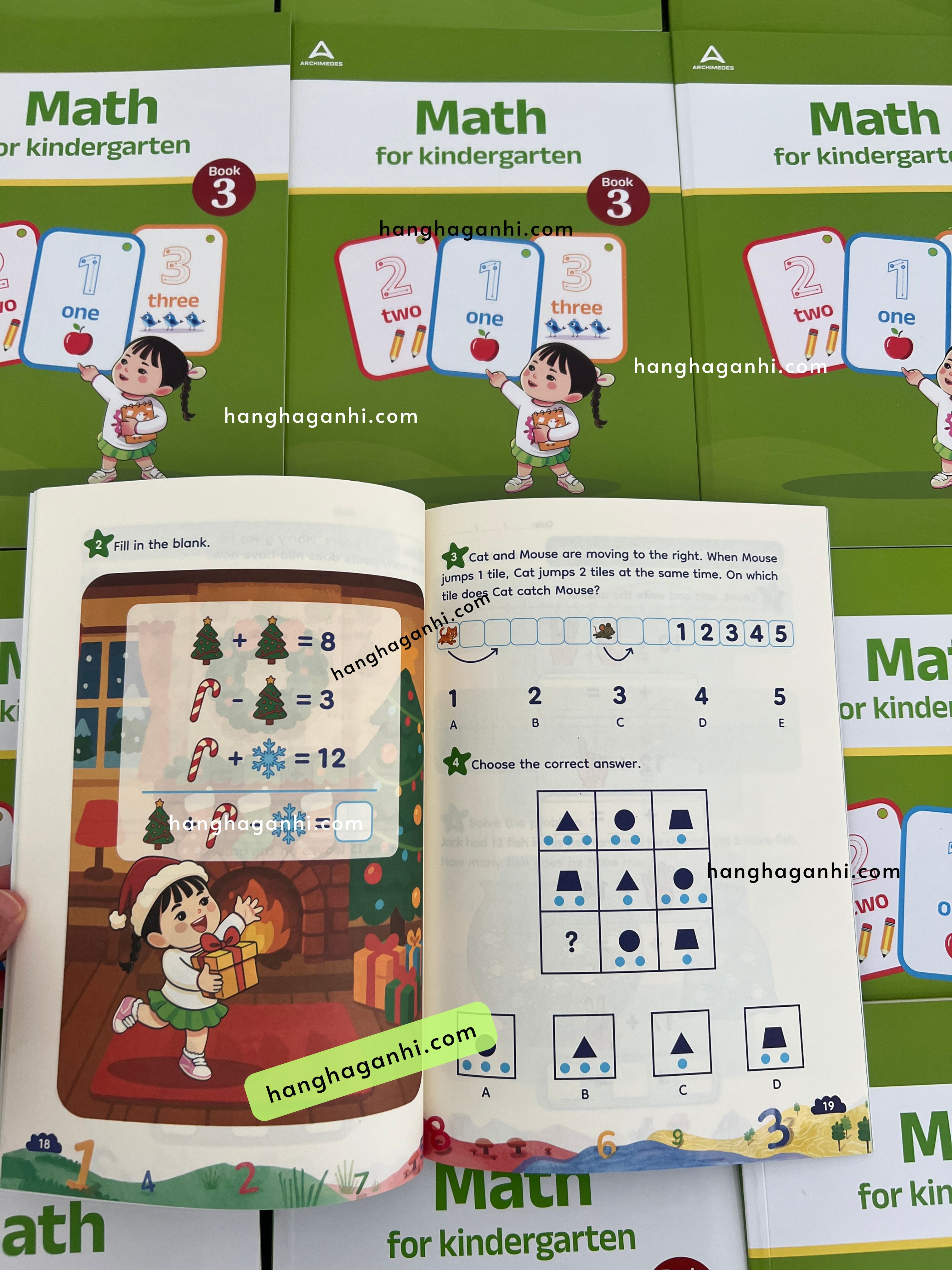 Sách Archimedes Math for Kindergarten Book 3, Toán tiếng Anh mầm non_thumbnail_4
