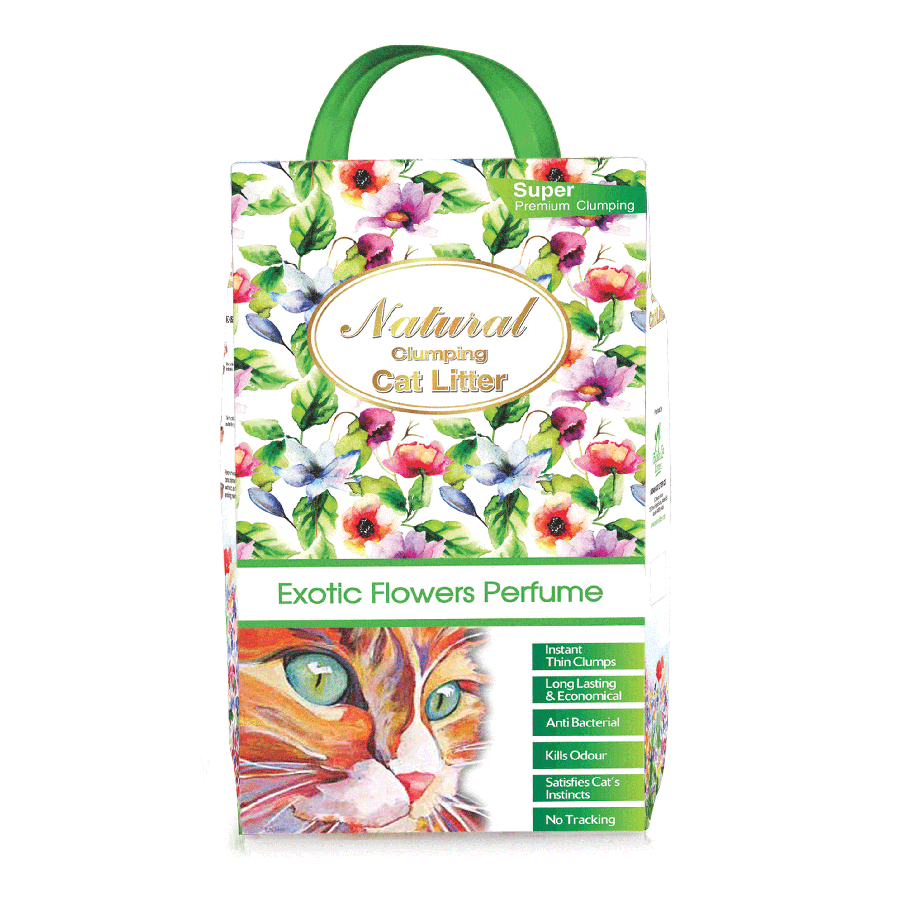 Cát vệ sinh cho mèo INDIAN (Hương Exotic) 7.5KG