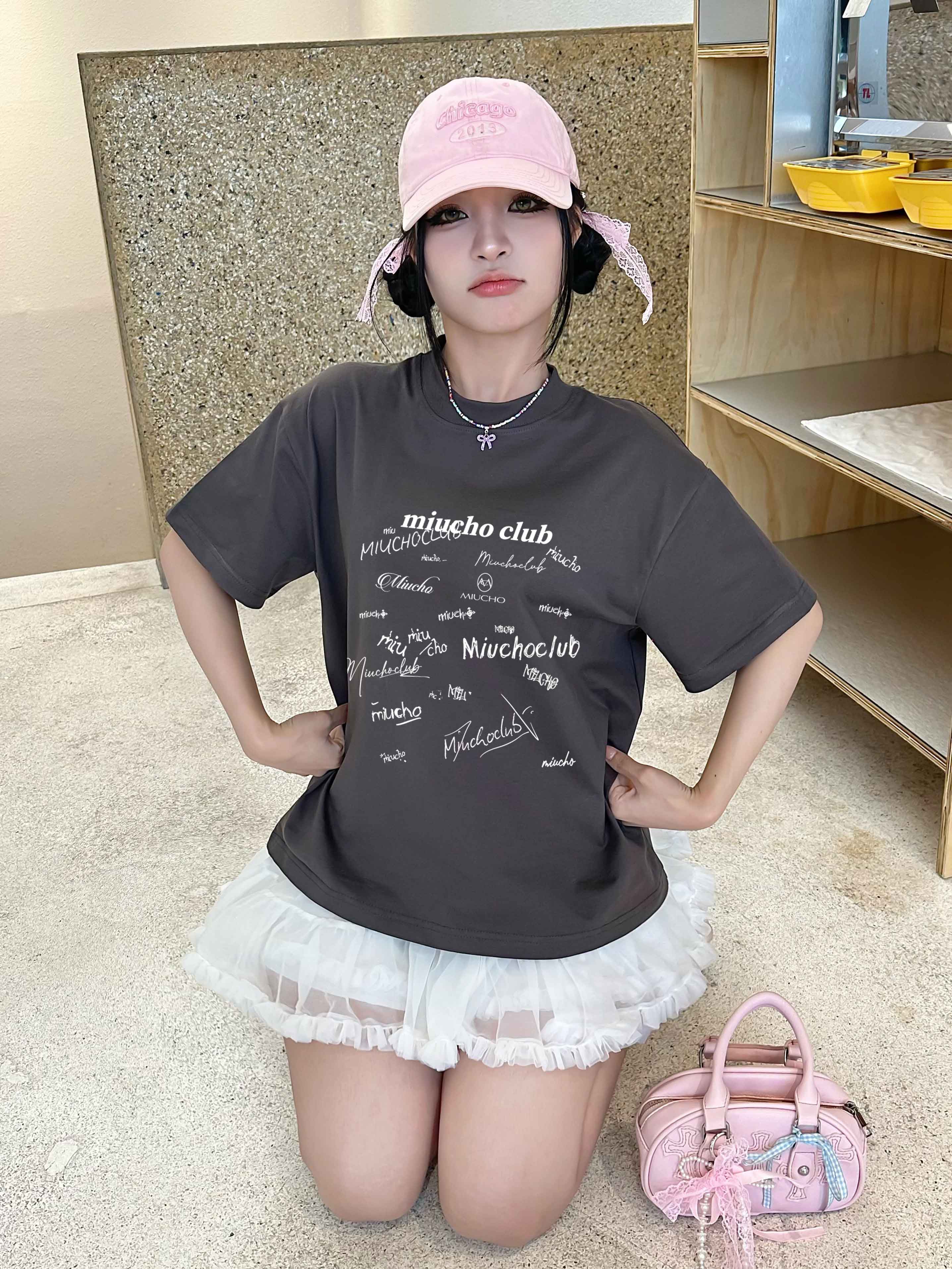 Áo thun local brand form boxy vải 2C 250gsm AXD1623 Miucho in typography_thumbnail_3