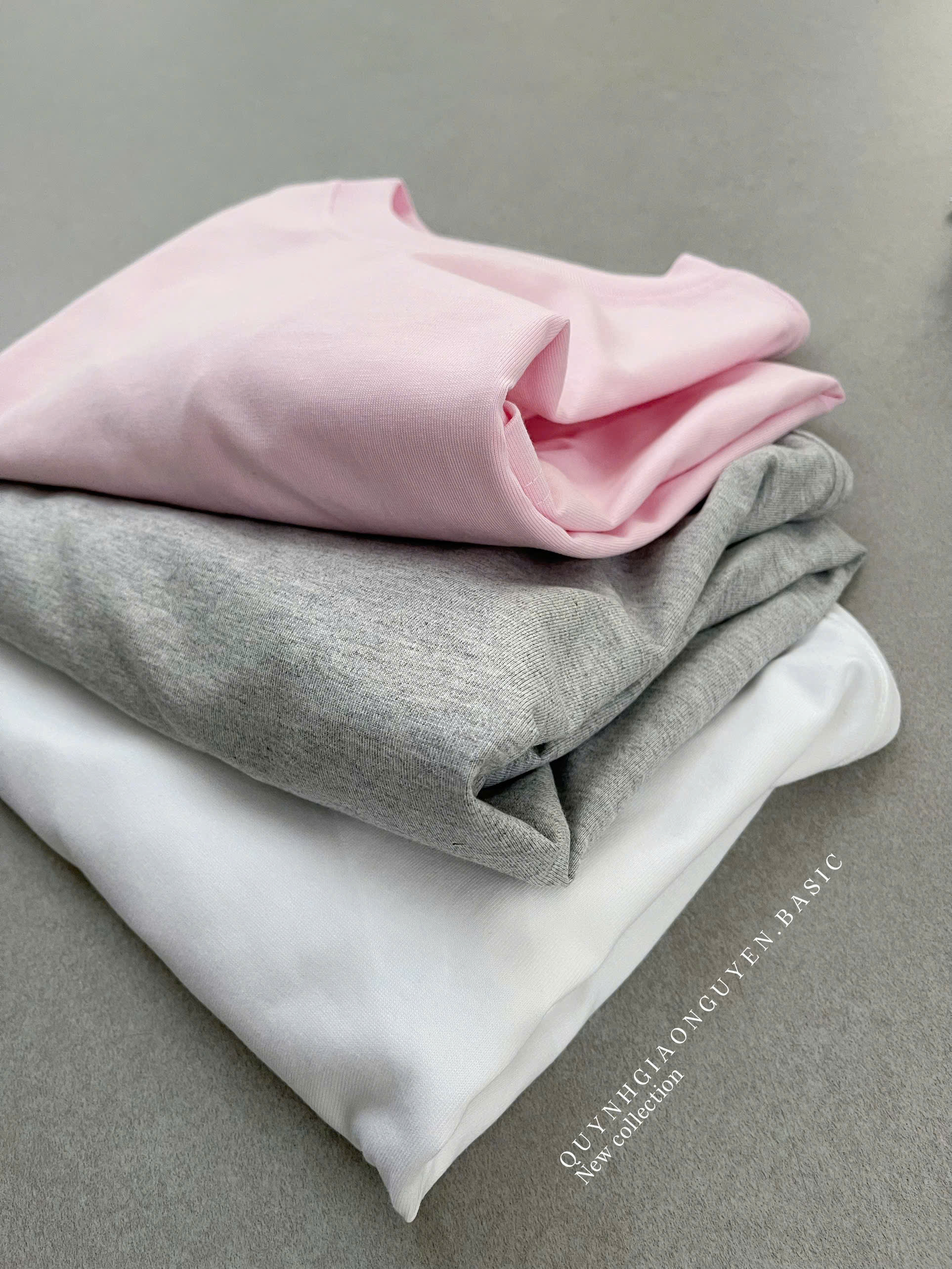 Áo thun trơn rộng ( XÁM )_thumbnail_2