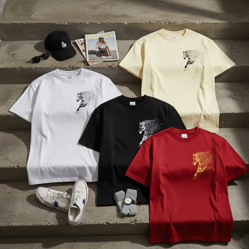 Áo thun Tết nam Miucho Iconic vải thoáng mát thấm hút tốt form rộng in artwork 2960_thumbnail_8