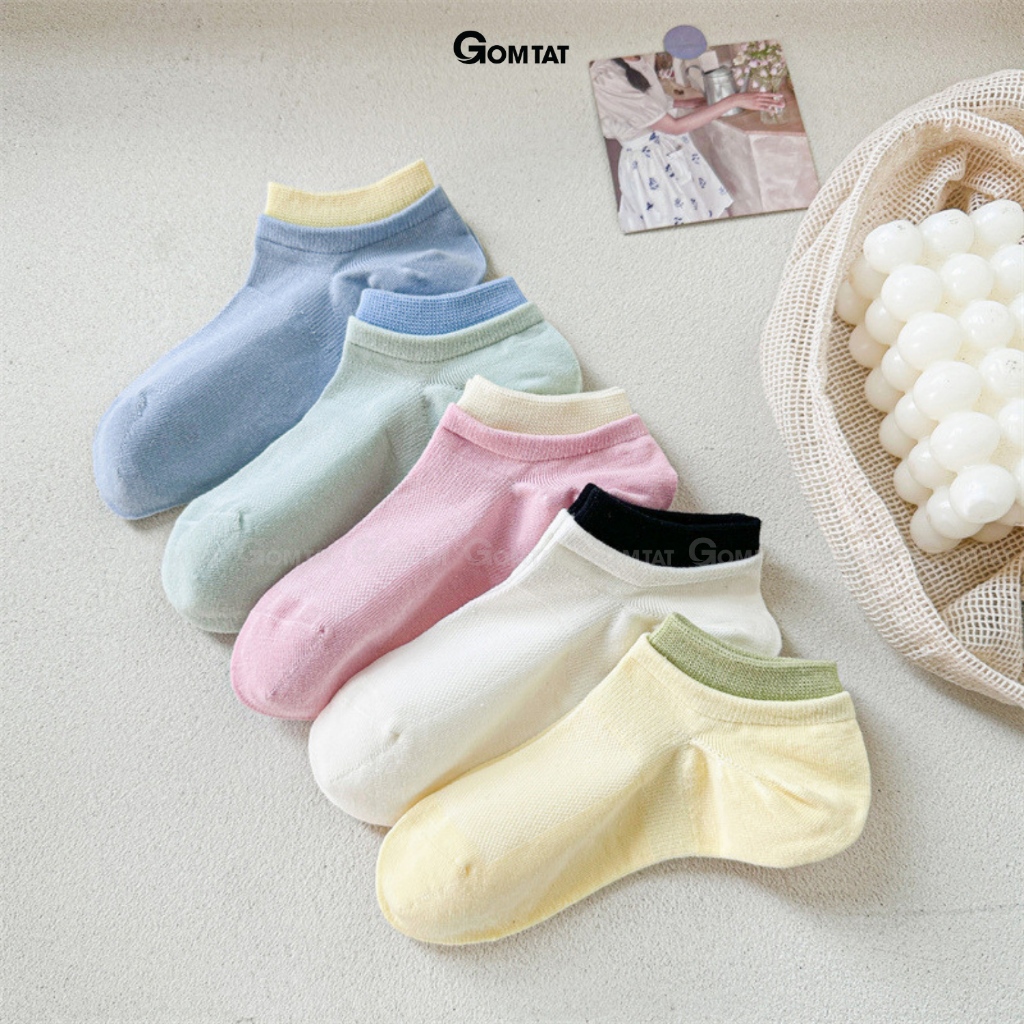Combo 5 đôi tất nữ cổ ngắn XIN-A100_thumbnail_0