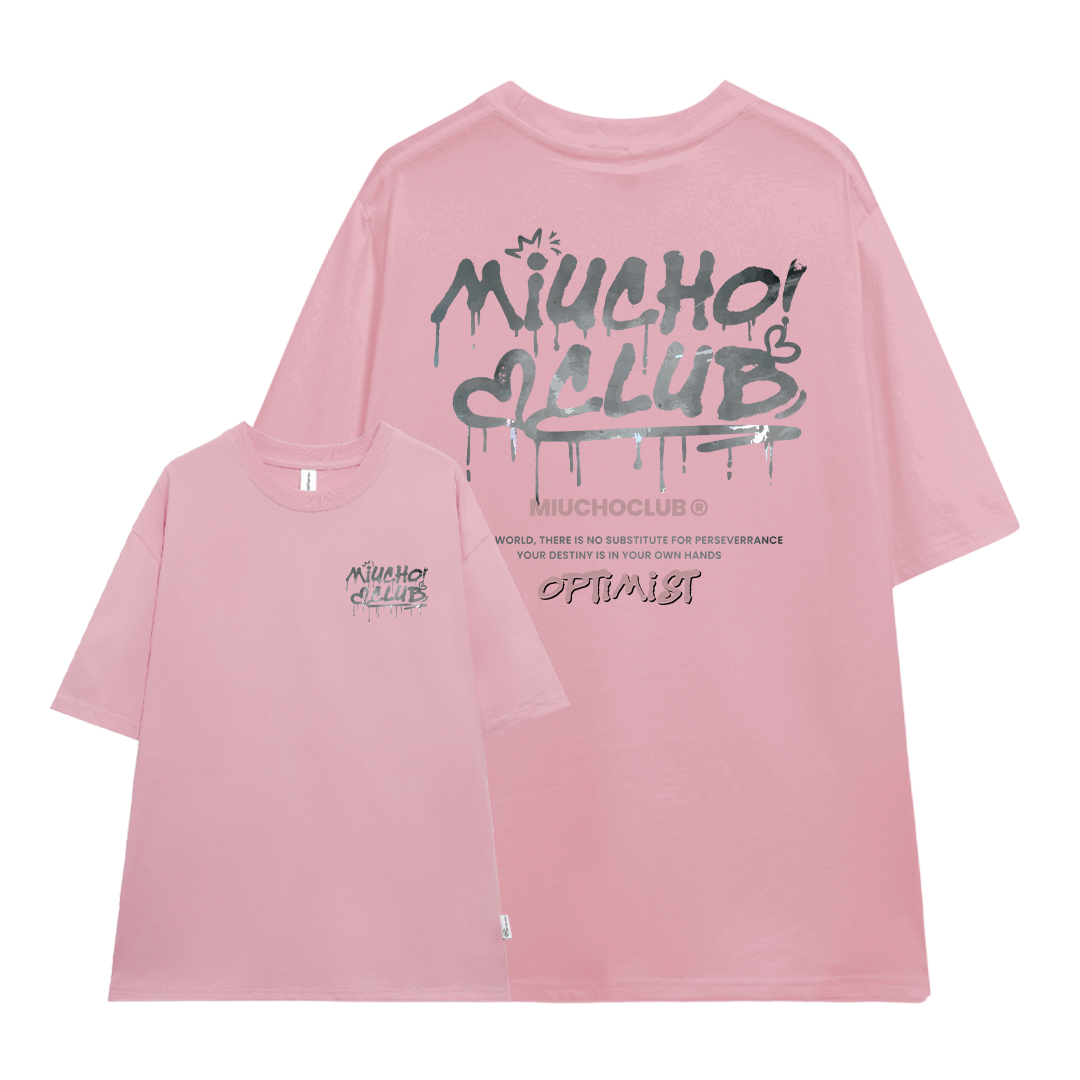 Áo thun nữ local brand form rộng 2057 Miucho vải cotton 4c 220gsm cổ tròn tay ngắn in mix_thumbnail_0