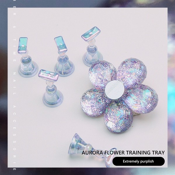 Đế gắn móng mẫu - đế hoa - có nam châm