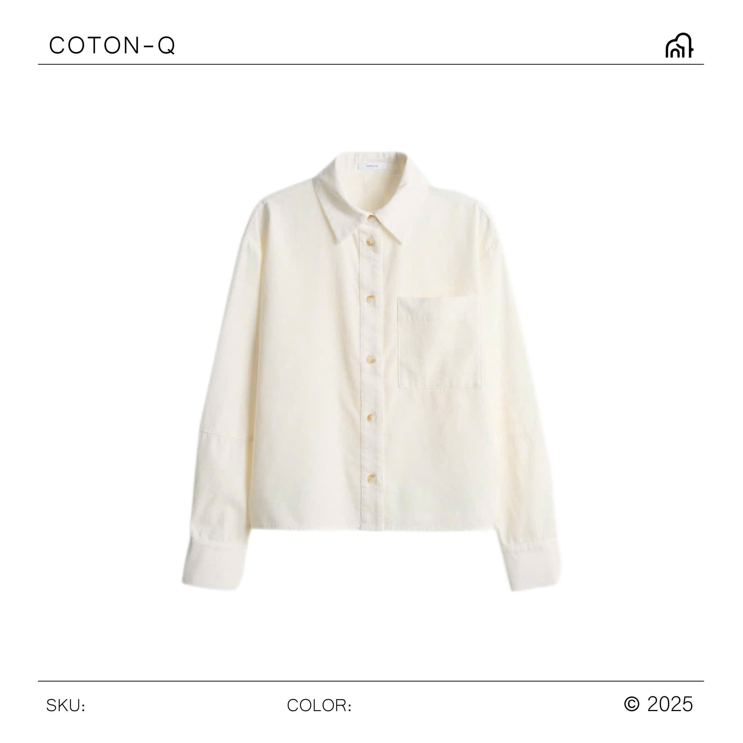 HA14 - Áo somi tay dài gân ( TRẮNG )