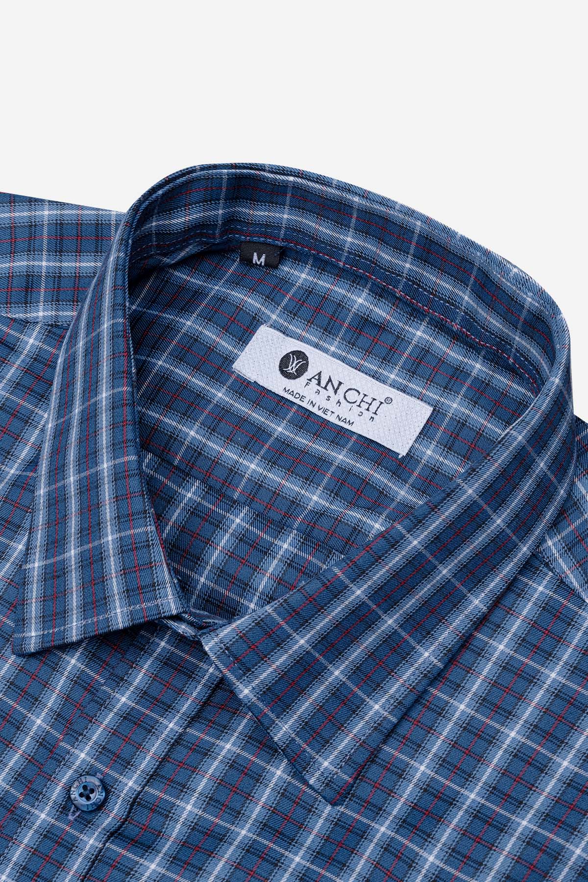 Áo Sơ Mi Caro Dài Tay Nam Trung Niên Sợi Tre Khử Mùi Chống Nhăn_thumbnail_29