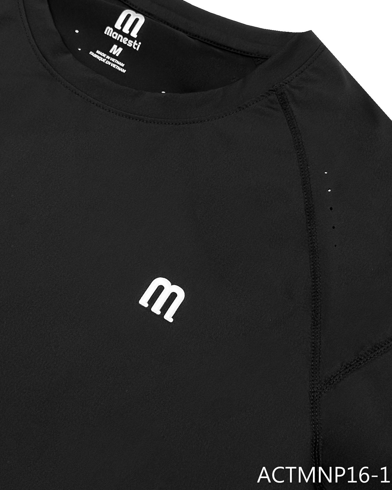 Áo thun thể thao nam chơi Pickleball/Tennis CoolVent Manesti_thumbnail_1