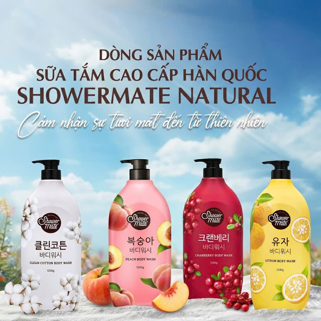 Sữa Tắm Hàn Quốc Showermate Natural 1.2kg_thumbnail_5