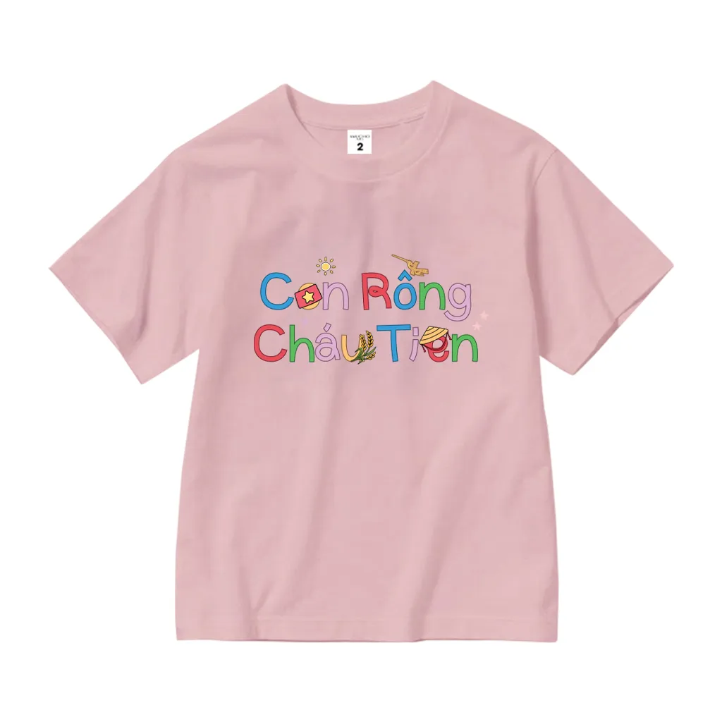 Áo thun kid Việt Nam Con Rồng Cháu Tiên 2507 Miucho Kid vải cotton thoáng mát cổ tròn in mix_thumbnail_7
