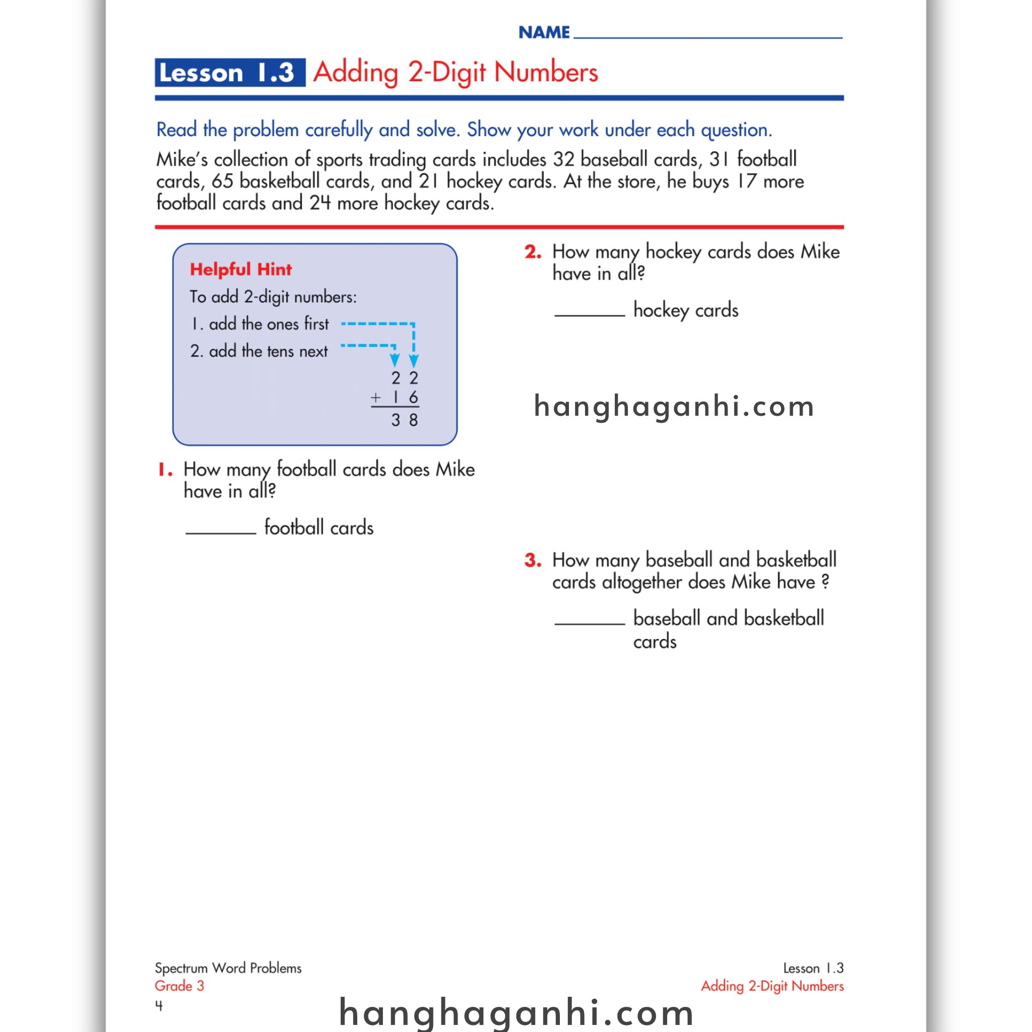 Sách Spectrum Word Problems Workbook Grade 3_thumbnail_16