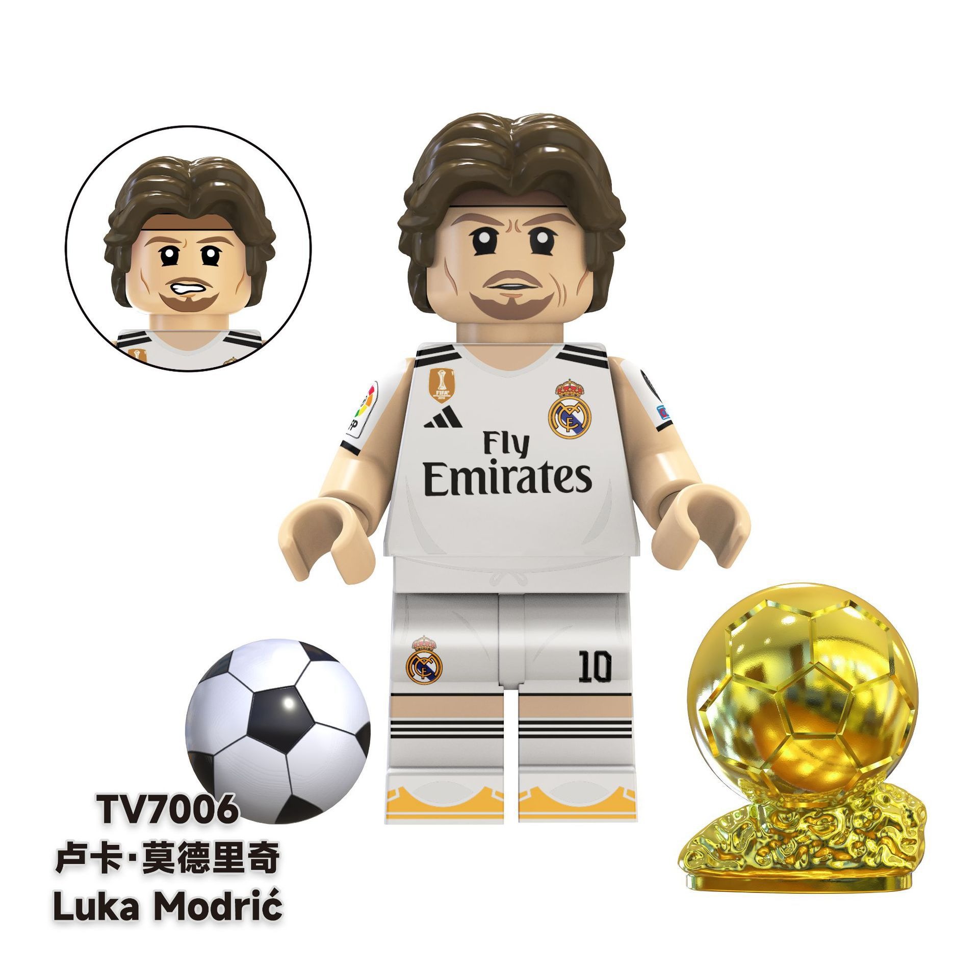 Cầu thủ bóng đá VIP Huyền Thoại Sân Cỏ Tặng Kèm Cúp, Đế Trưng Bày, Bóng Đá, Mini Figure Siêu Đẹp_thumbnail_30