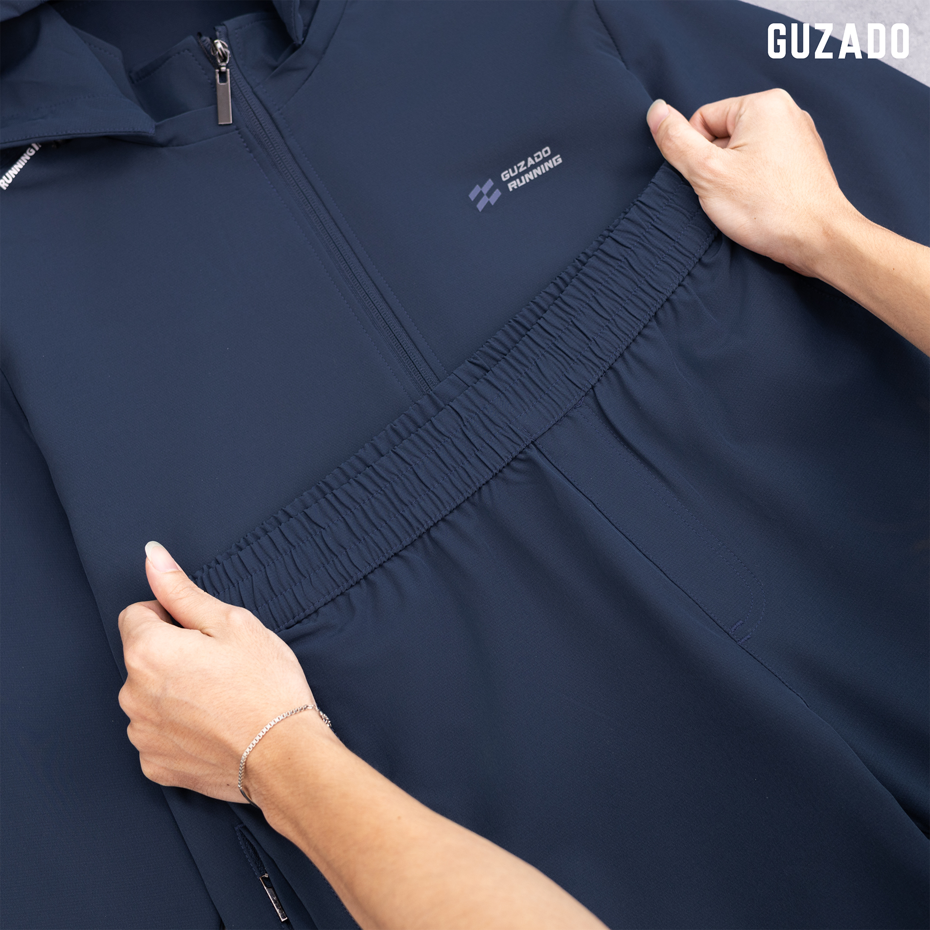 Bộ Quần Áo Gió Thể Thao Nam GUZADO 2 Lớp Nhẹ Ấm Cản Gió Cản Bụi Tốt Form Trẻ Trung GBG01_thumbnail_6