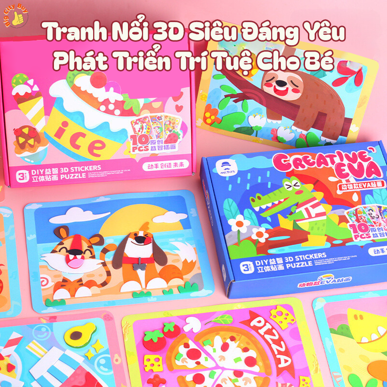 Bộ tranh EVA nổi nhiều lớp 10 chủ đề khác nhau_thumbnail_0