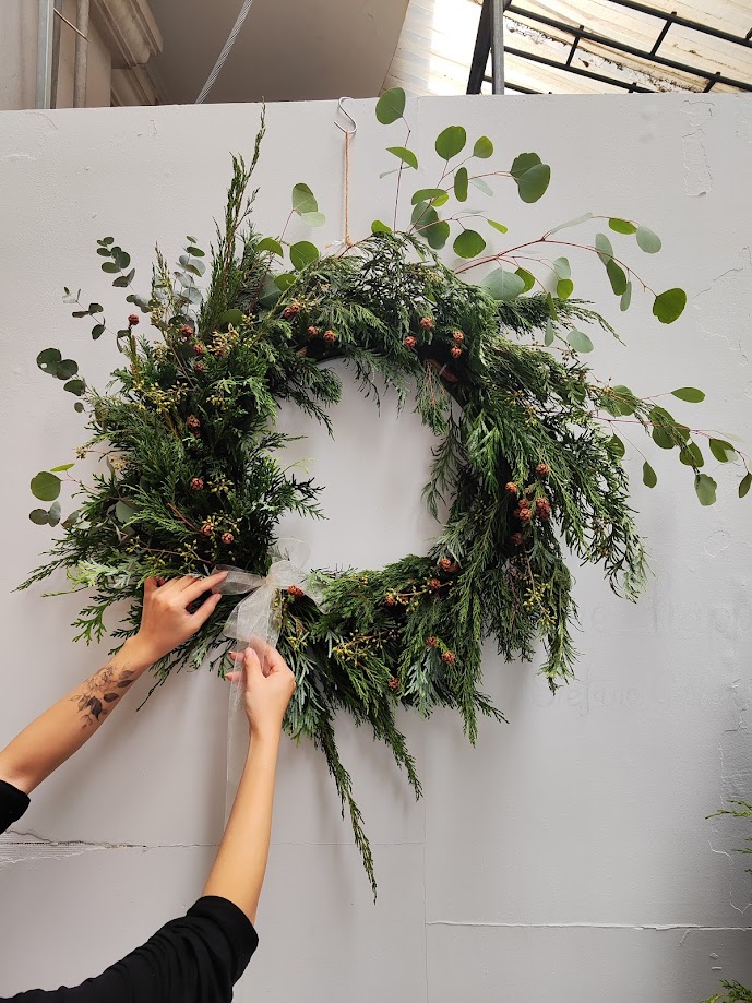 X-mas Wreath - Vòng nguyệt quế - Super Big Size - No decor