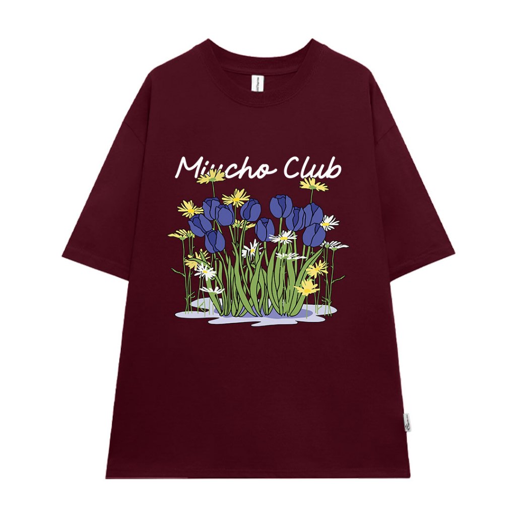Áo thun local brand form rộng nam nữ vải cotton ATD1155 Miucho tay ngắn cổ tròn in mix_thumbnail_24