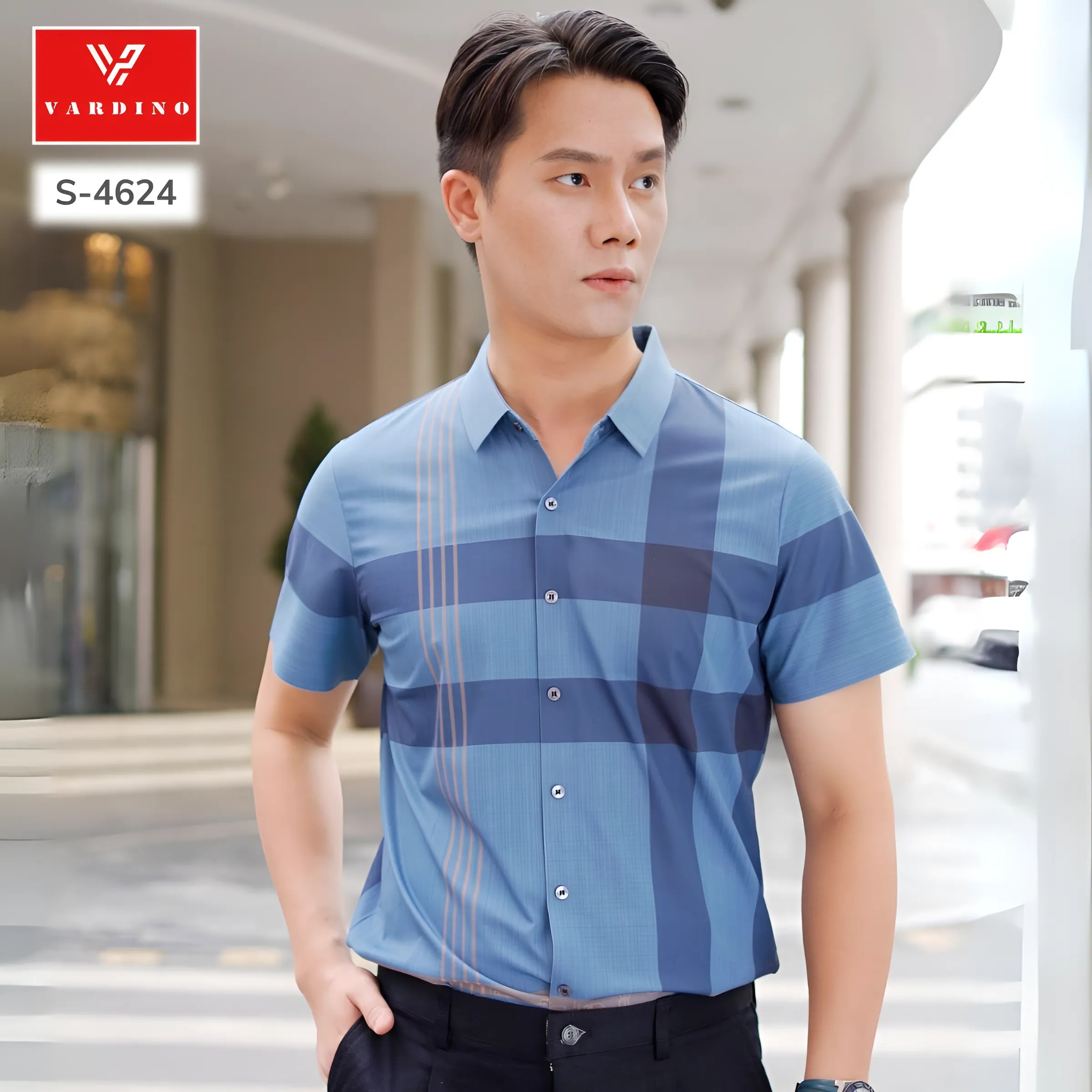 Áo Sơ Mi Nam Vardino: Phong Cách Hàn Quốc Lịch Lãm và Trẻ Trung
