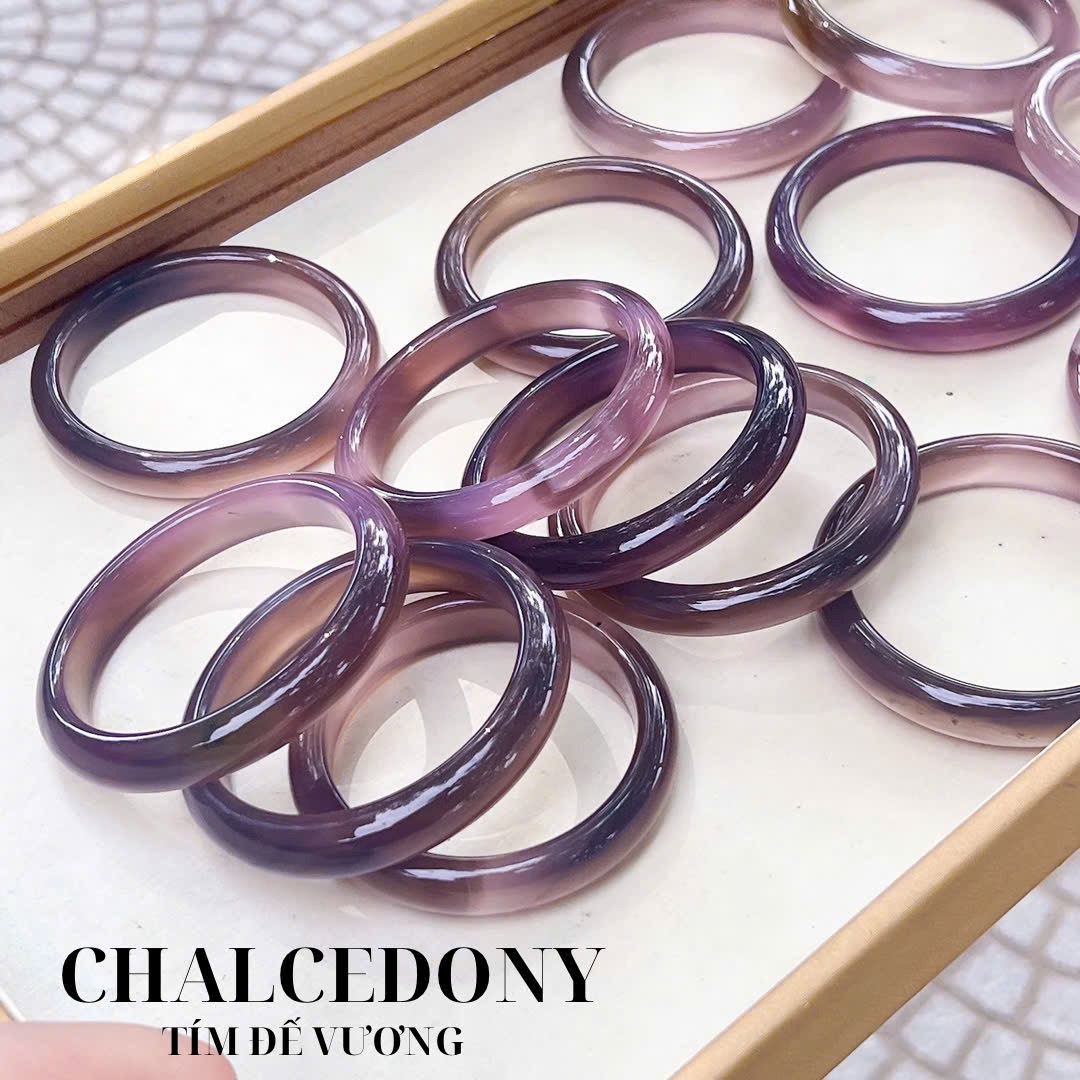PT111 - Vòng bản đá Chalcedony Tím đế vương_thumbnail_1
