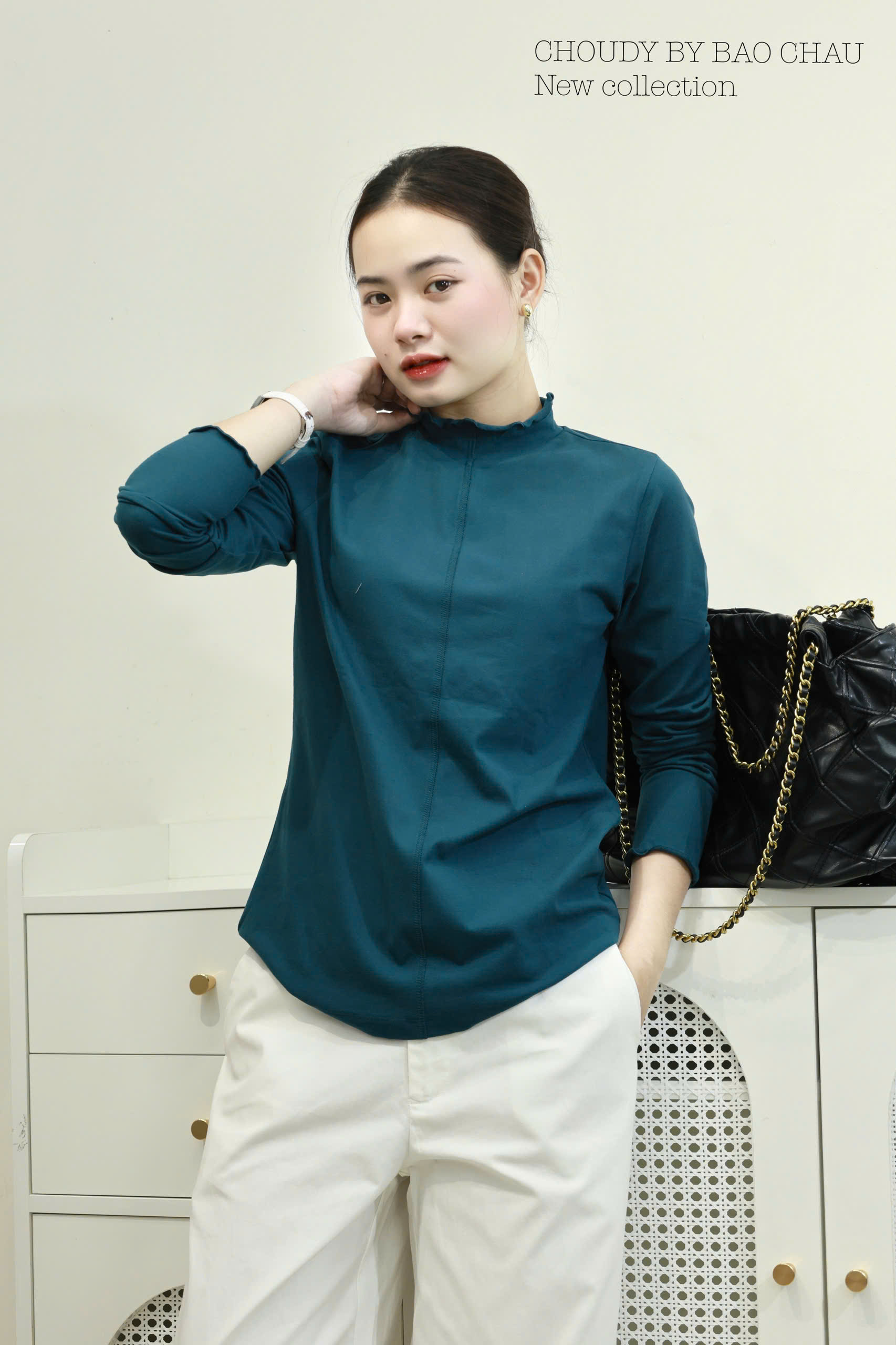 SALE A785 ÁO THUN TAY DÀI 5 MÀU